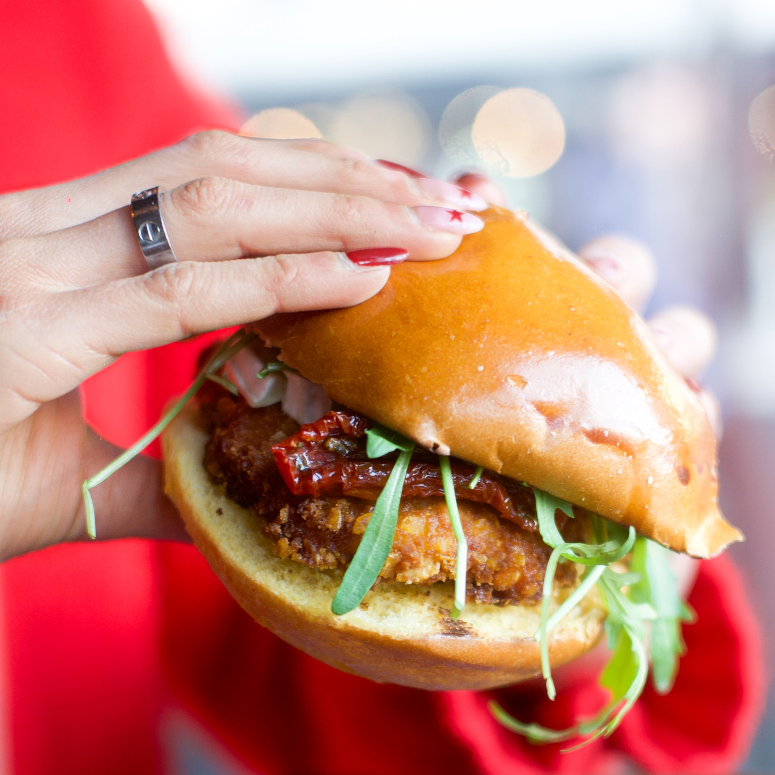 sweet potato burger bun