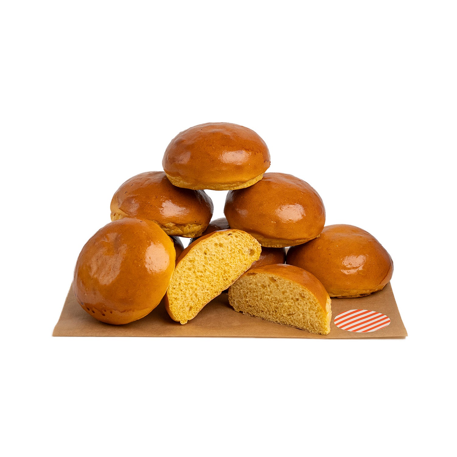 Sweet potato burger buns