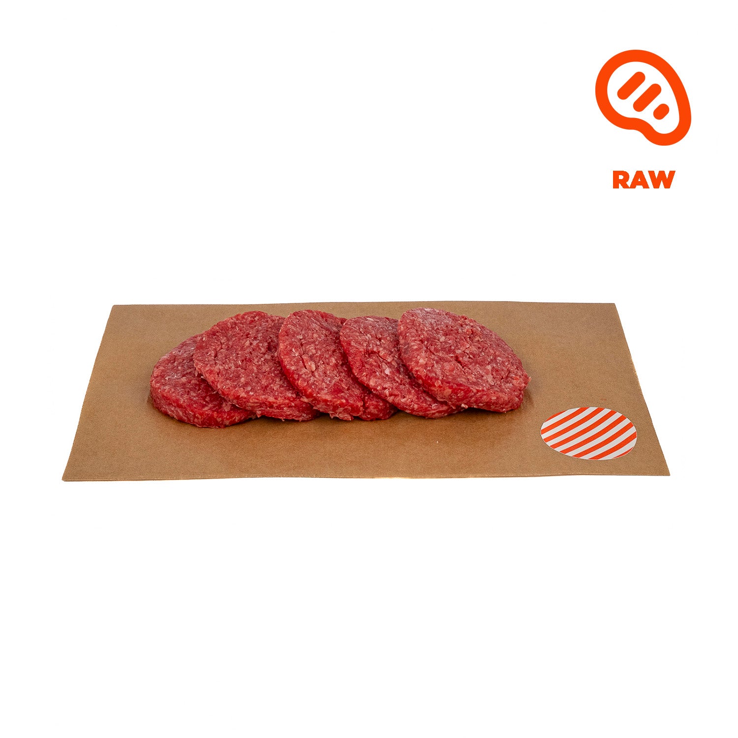 Angus beef burger, smach burger patty