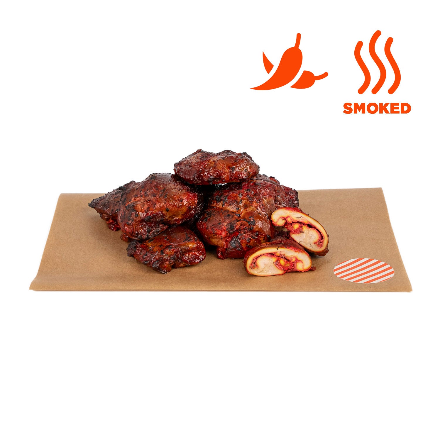 tandoory smoked chicken thighs